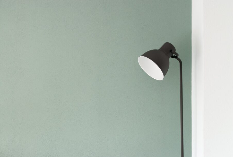 A minimalist lamp