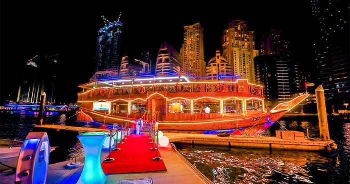 Dubai Dhow Cruise Sail into Luxury and Adventure with Adventure Planet Tourism