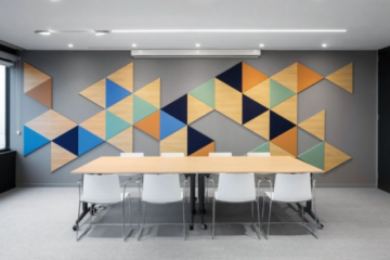modern office wall design